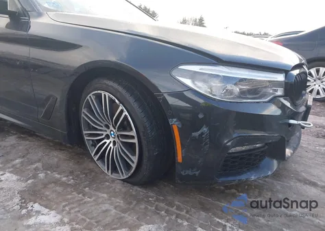 2017 BMW 540I xDrive из США, поврежденный, VIN WBAJE7C35HG889995
